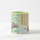 Retro /  50s Huisvrouwen Mok (Midden)