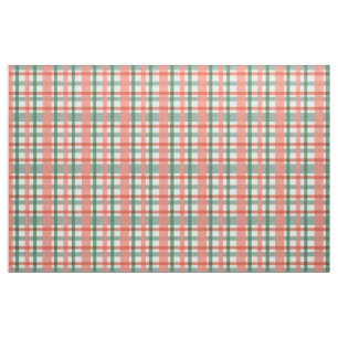 Retro 50s Mideeuwse Moderne Roze Blauwe Groene Pse Stof