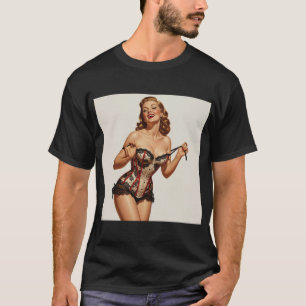 Retro 50's Pin-up Beauty T-shirt