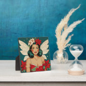 Retro 50s Tropical Christmas Pin-Up Starlet Fotoplaat (Insitu)