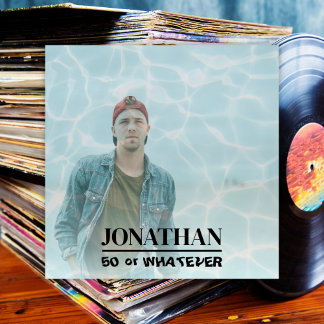 Retro 50th Birthday Album Hoesje 90s Muziek Kaart