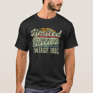 Retro 60 jaar oude Vintage 1962 60th Birthday T-shirt
