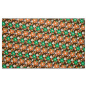 rétro 60 les années 70 tissu de fleurs v2 (Fat Quarter)