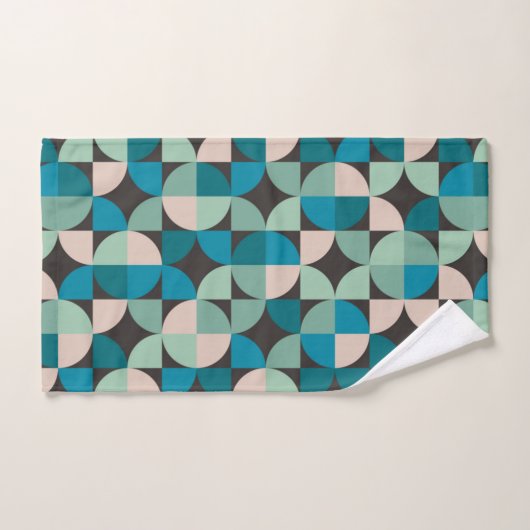 Retro  60-patroon bad handdoek (Handdoek)