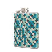 Retro  60-patroon heupfles (Links)