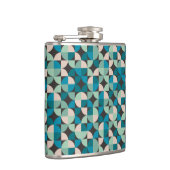 Retro  60-patroon heupfles (Rechts)