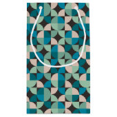 Retro  60-patroon klein cadeauzakje (Achterkant)