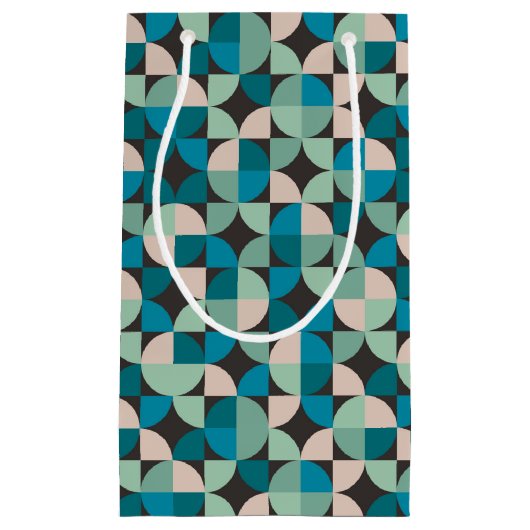 Retro 60-patroon klein cadeauzakje (Voorkant)