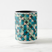 Retro 60-patroon mok (Midden)