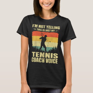 Retro 60s 70s Ik schreeuw niet dit is gewoon mijn  T-shirt