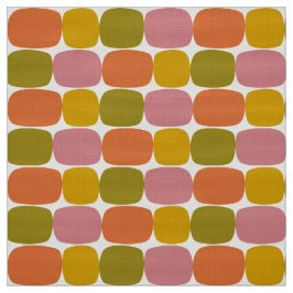 retro 60s 70s patroonstof stof