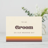 Retro 60s à ma chambre sur notre carte de jour de  (Debout devant)