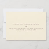 Retro 60s à ma chambre sur notre carte de jour de  (Dos)