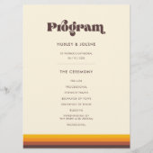 Retro 60s  kleuren programma (Voorkant)