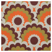 Retro 60s les années 70 tissu Mod (Échantillon)