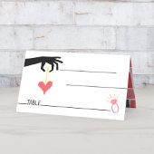 Retro 60s Mid-Century Modern Bruiloft Geometrisch