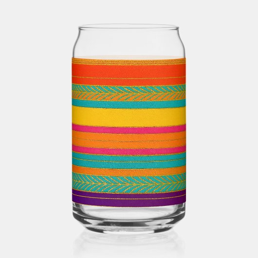 Retro 60s MOD Bright Stripes (Recto)