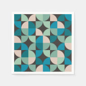 Retro  60's Pattern Servet (Voorkant)