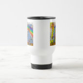 Retro 60s Psychedelic Magic Champhrooms Voyage Mug (Centre)