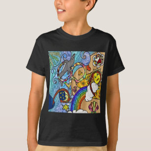 Retro 60s Psychedelische Strandkleding Cadeaus T-shirt