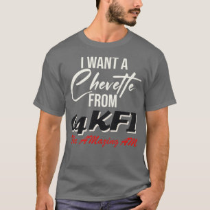 Retro 64 KFI AM Los Angeles Oranje County Radio St T-shirt