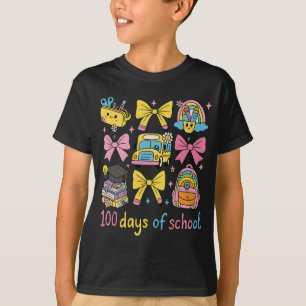 Retro 67 dagen school pastel potlood student t-shirt