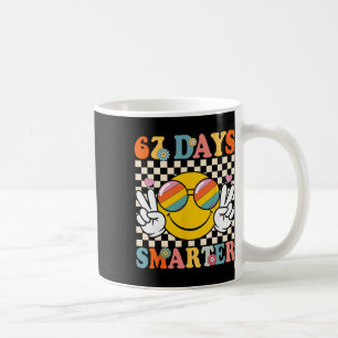 Retro 67 dagen slimmer 67 dagen school Groovy thee Koffiemok