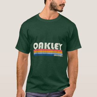 Retro 70er 80er stijl Oakley Ca cadeau T-shirt