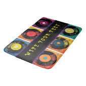 Retro 70s 60s Vinyl Record Album Badmat (Gekanteld)