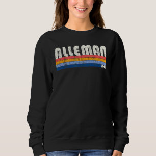 Retro 70s 80s Stijl Alleman Iowa Trui