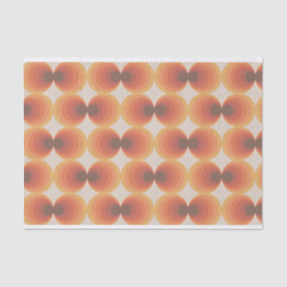 Retro 70s afdrukken tissuepapier