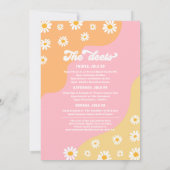 Retro 70s Bachelorette Weekend Itinerary Kaart (Achterkant)