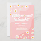 Retro 70s Bachelorette Weekend Itinerary Kaart (Voorkant)