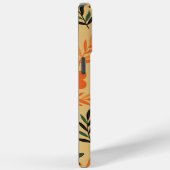 Retro 70s Bloemblaadjes Patroon Case-Mate iPhone Case (Achterkant / Rechts)