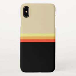 Retro 70s Coloured Palette iPhone XS Max Hoesje