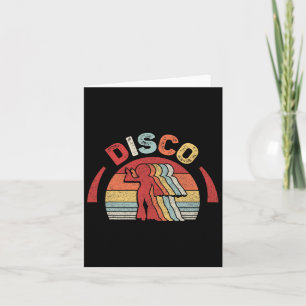  Retro 70s Disco Dancing Kaart