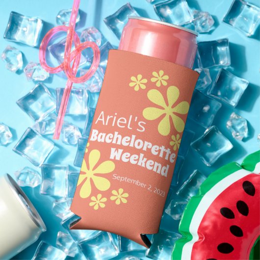 Retro 70s Groovy Bachelorette Favor (Insitu Zomer)