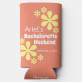 Retro 70s Groovy Bachelorette Favor (Achterkant)