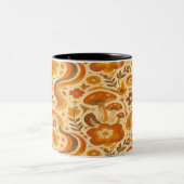 Retro 70s Groovy Mushroom Mug (Centre)