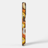 Retro 70s Groovy Wavy Lines Case (Achterkant / Rechts)