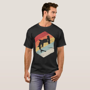 Retro 70s Hammerhead Shark Icon T-shirt