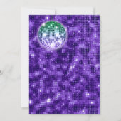 Retro 70s Laatste Disco Bachelorette Kaart (Achterkant)