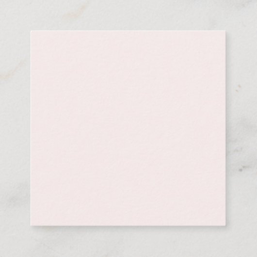 Retro 70s Pastel Roze Groovy QR Code RSVP Informatiekaartje (Achterkant)