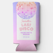 Retro 70s Roze Disco Bal Bachelorette Weekend (Achterkant)