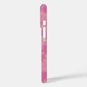 Retro 70s roze Hippie Tie Dye Abstract ontwerp Case-Mate iPhone Case (Achterkant / Links)
