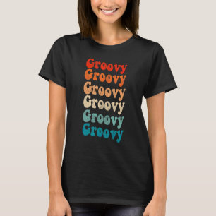 Retro 70's Shirt voor vrouwen en Mannen, Groovy Hi