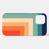 Retro 70s Sierkussen kleurenpalet Case-Mate iPhone Case (Achterkant (horizontaal))