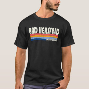 Retro  70s Stijl Bad Hersfeld, Deutschl T-shirt