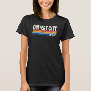 Retro 70s Stijl Calvert City Kentucky T-shirt