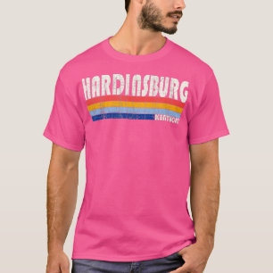 Retro 70s Stijl Hardings Kentucky T-shirt
